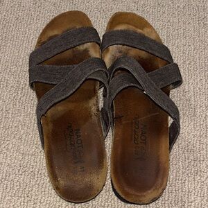 Naot Black Sandals